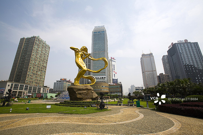 湖南,长沙,莲花广场,图片素材