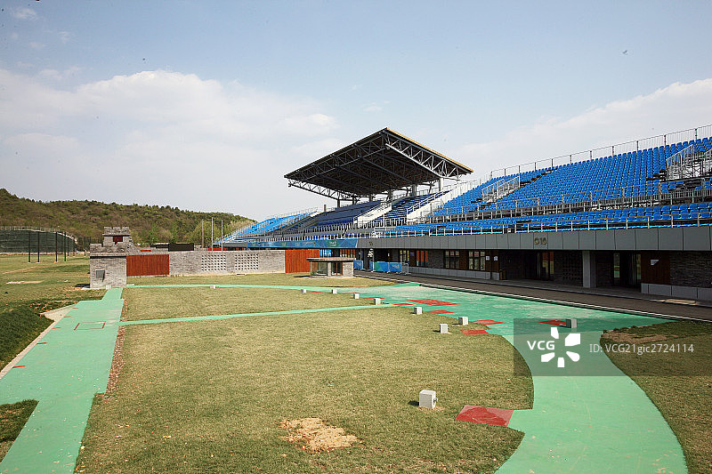 北京射击场飞碟靶场图片素材