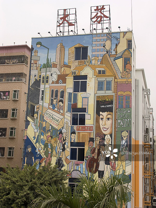 深圳大芬油画村图片素材