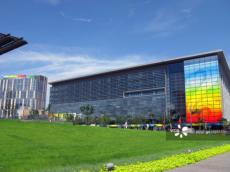 中国,北京,奥运场馆,国家体育馆图片素材