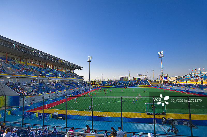 北京奥林匹克公园曲棍球场内图片素材