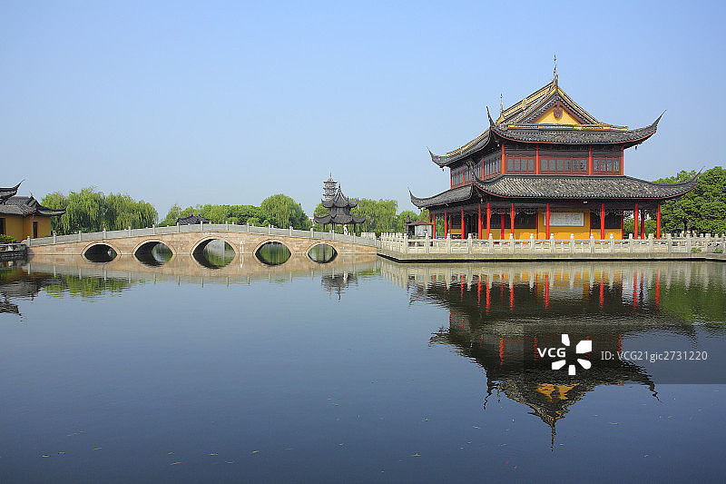 The ancient town of Zhouzhuang图片素材