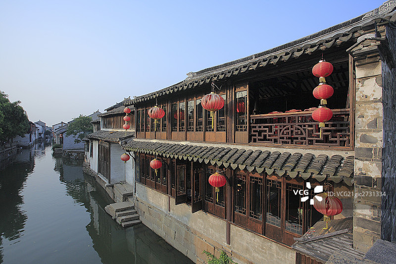 The ancient town of Zhouzhuang图片素材