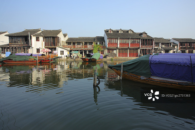 The ancient town of Zhouzhuang图片素材