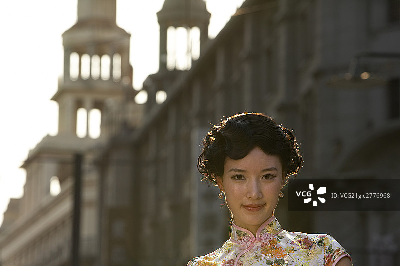 旧上海女人图片素材