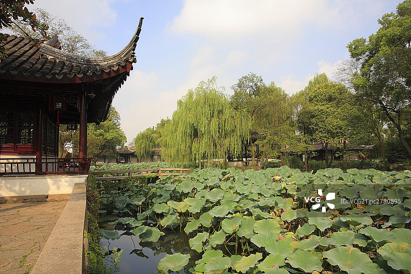 Suzhou gardens图片素材