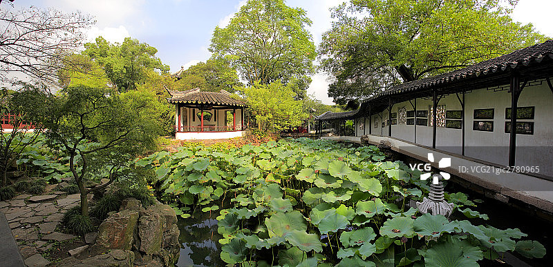 Suzhou gardens图片素材