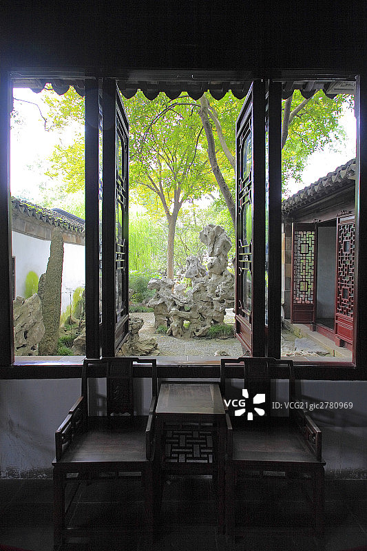 Suzhou gardens图片素材