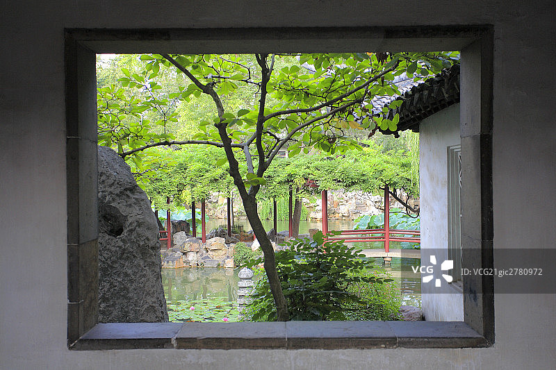 Suzhou gardens图片素材