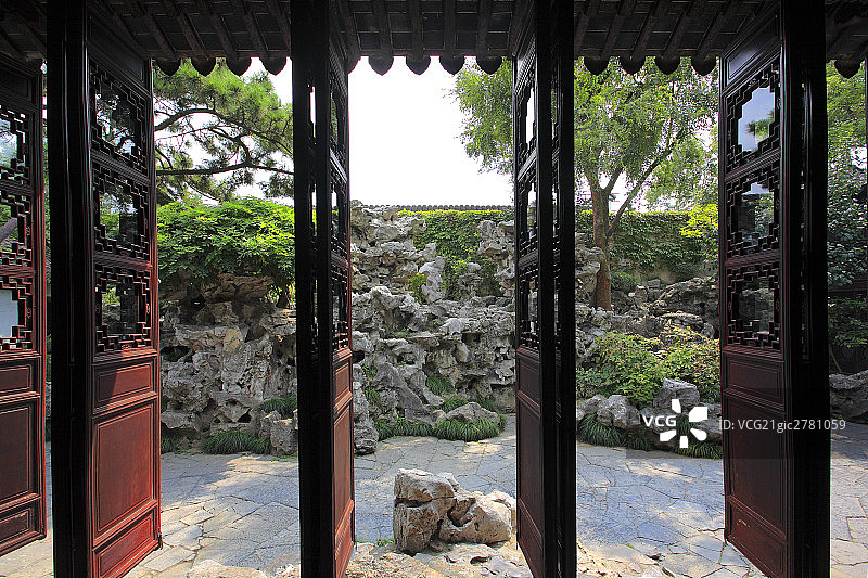 Suzhou gardens图片素材