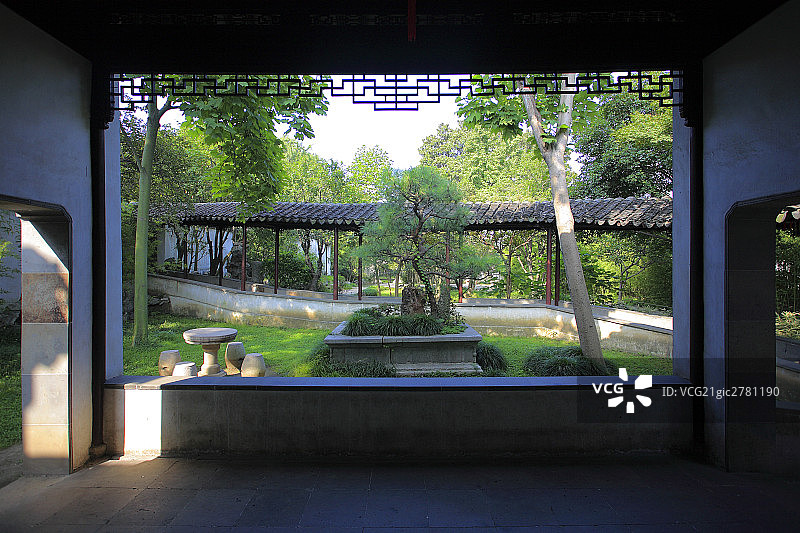 Suzhou gardens图片素材