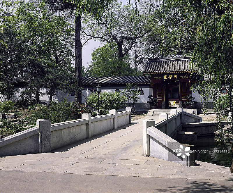 钓鱼台同乐园图片素材