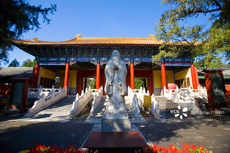 中国,北京,国子监,大成门图片素材