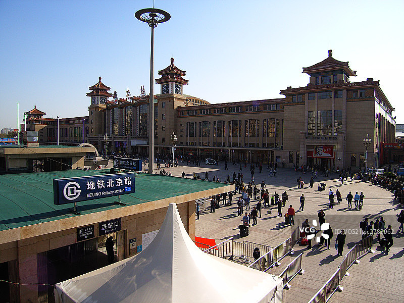 中国,北京,北京站图片素材