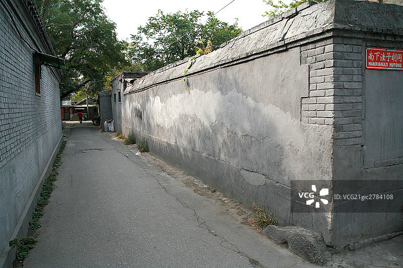 中国,北京,锣鼓巷图片素材