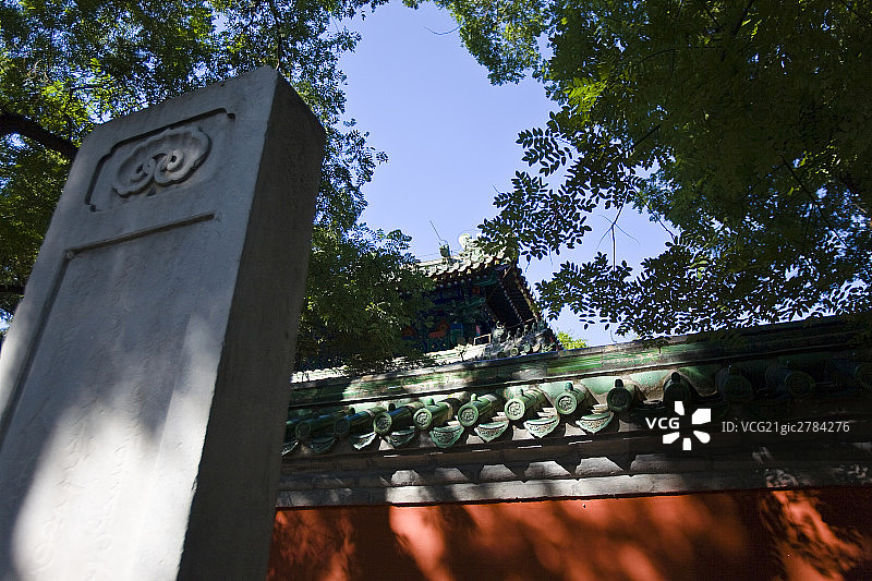 中国,北京,国子监,碑图片素材