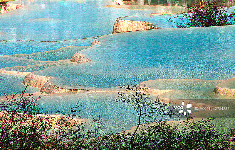 九寨沟自然风光图片素材