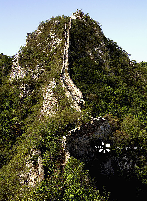 北京怀柔箭扣长城图片素材