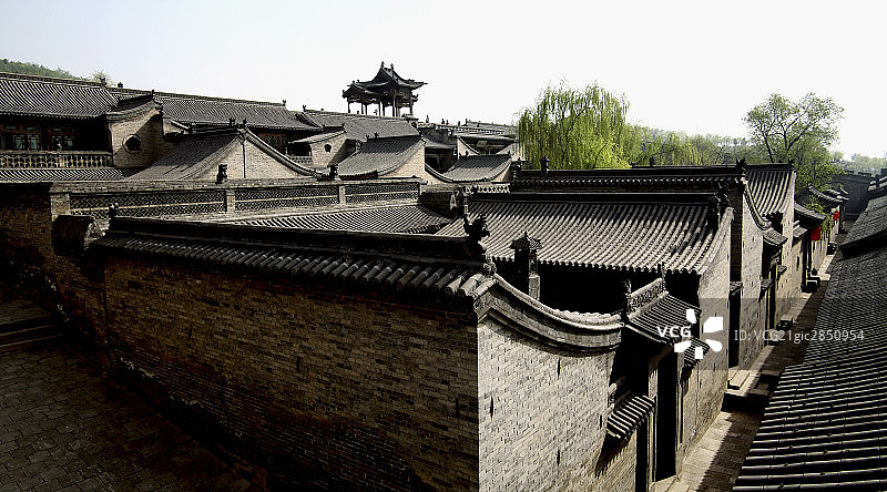 山西省灵石县静升村王家大院图片素材
