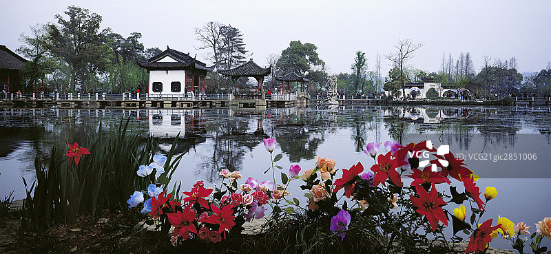杭州西湖小瀛洲图片素材