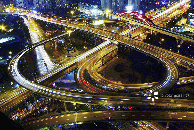 上海夜景图片素材
