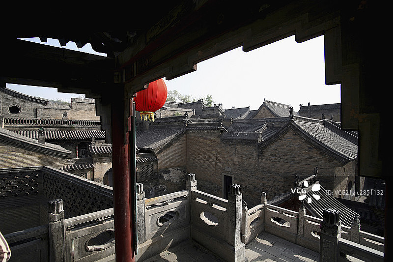山西省灵石县静升村王家大院图片素材