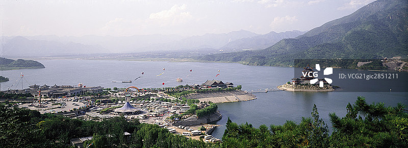 北京十三陵水库图片素材