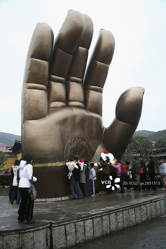 江苏省无锡灵山大佛图片素材