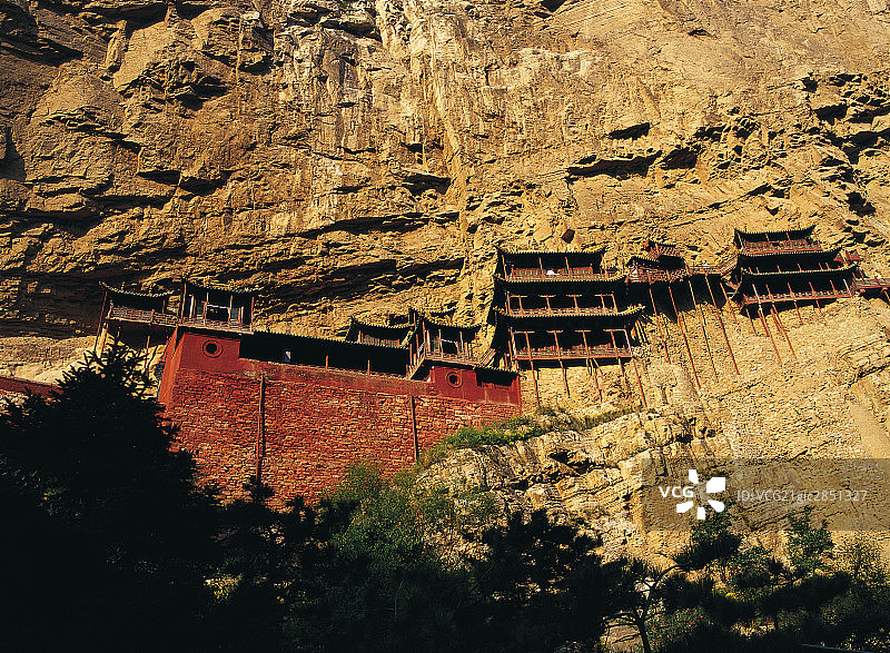 悬空寺图片素材