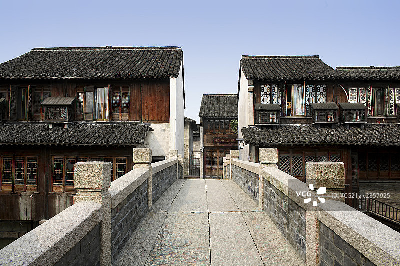 江南水乡乌镇图片素材