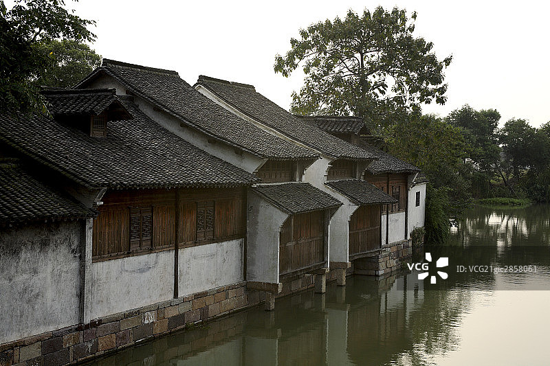 江南水乡乌镇图片素材