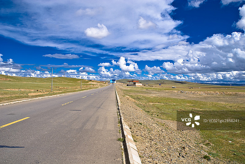 中国,青海,公路图片素材