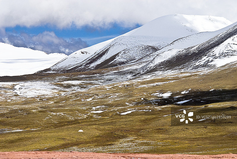 唐古拉山口,雪山图片素材