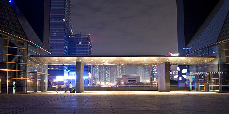 中国,深圳,城市夜景图片素材