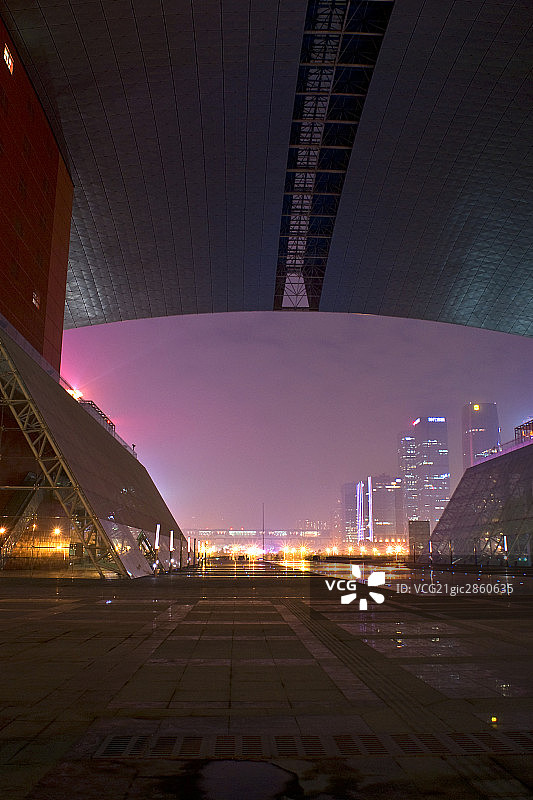 中国,深圳,城市夜景图片素材