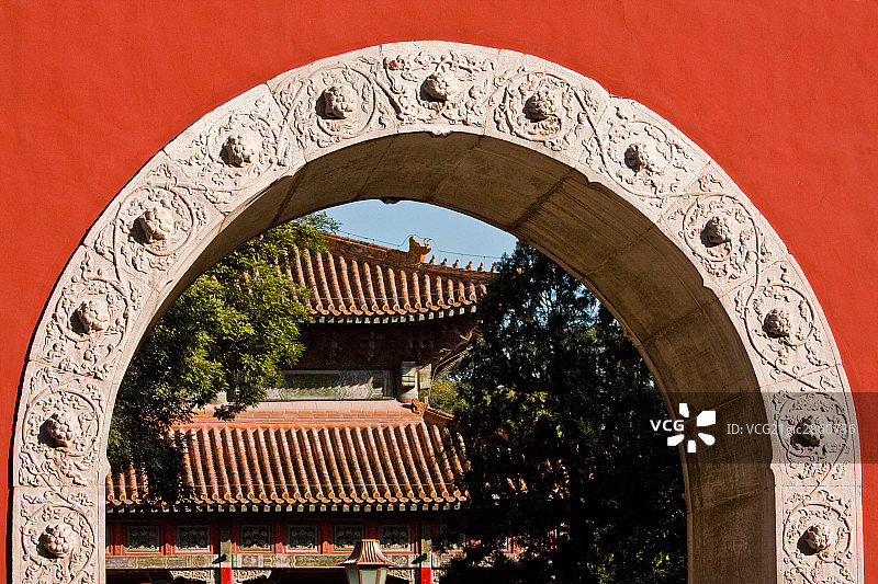 中国,北京,孔庙图片素材
