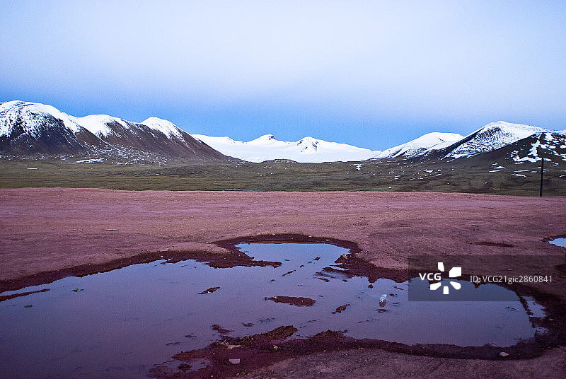 唐古拉山口,雪山图片素材