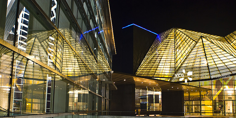 中国,深圳,城市夜景图片素材