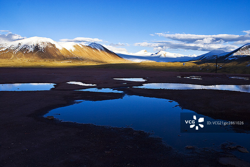唐古拉山口,雪山图片素材