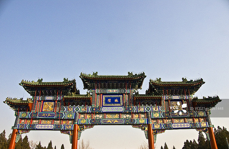 中国,北京,地坛图片素材