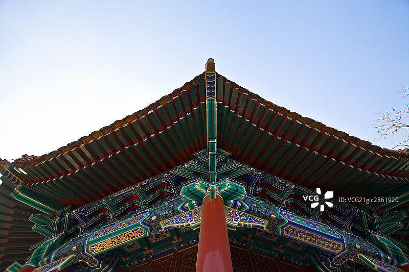 中国,北京,景山图片素材