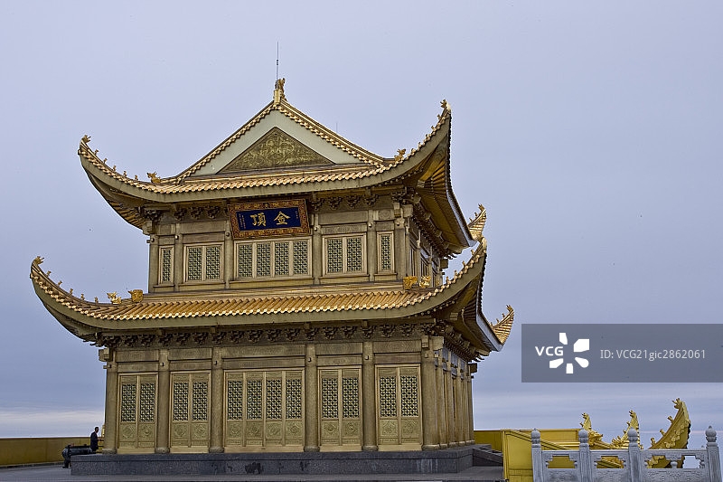 中国,四川,峨眉金顶图片素材