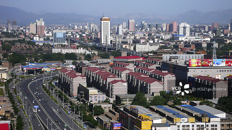 河北省石家庄市城市建筑图片素材