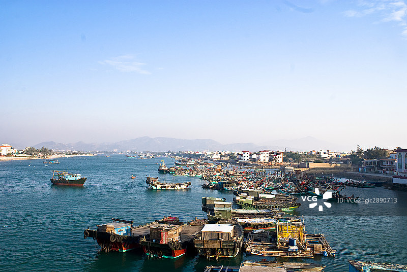 海滨小镇平海风光图片素材