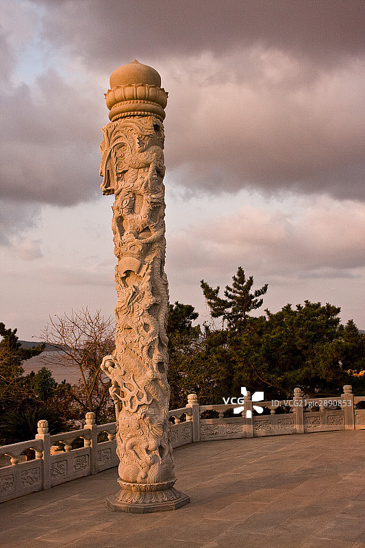 普陀山,雕塑图片素材