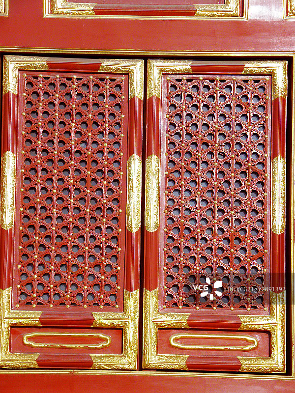 中国,北京,天坛,建筑,窗图片素材