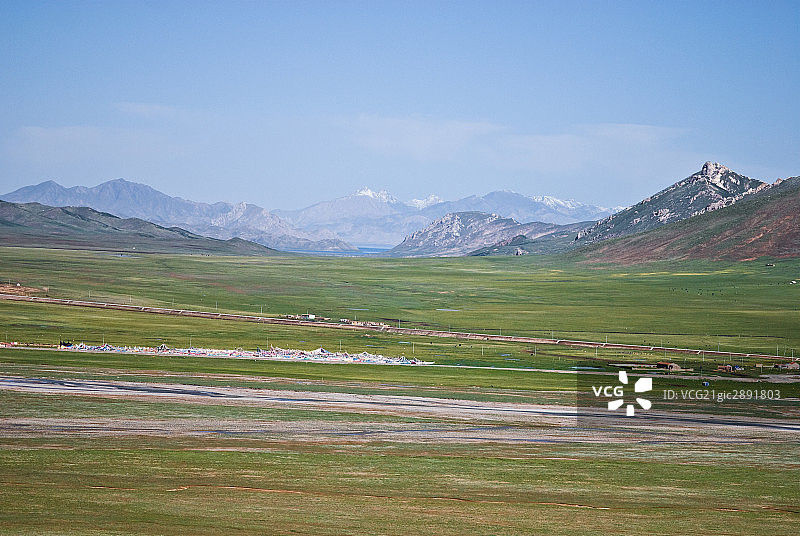 唐古拉山口,自然风光,云图片素材
