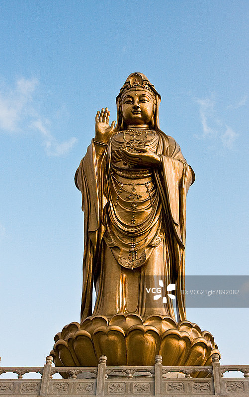 普陀山,雕塑图片素材