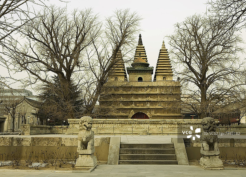 中国,北京,五塔寺图片素材