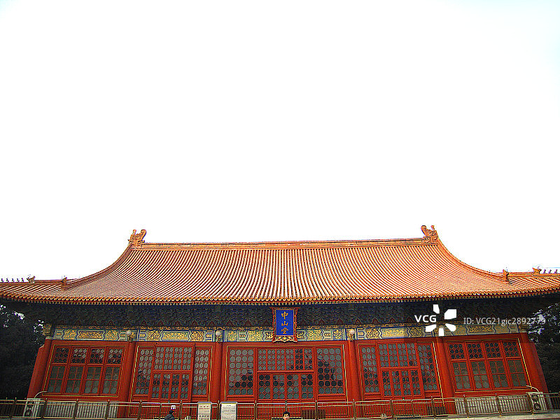 北京,中山公园,中山堂图片素材
